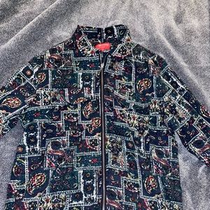 Paisley Supreme zip up!